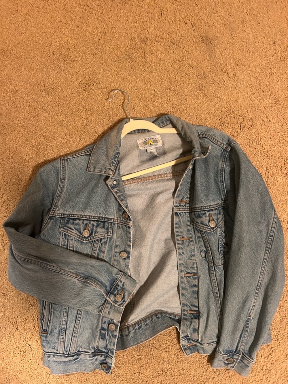 Vintage Denim Jacket - Classic Blue